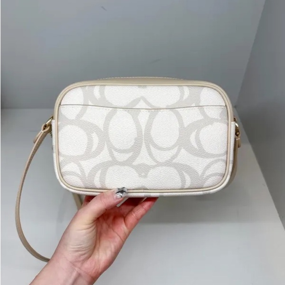 Coach Mini Jamie Camera Bag in Sketch Signature Canvas - Picture 5 of 6
